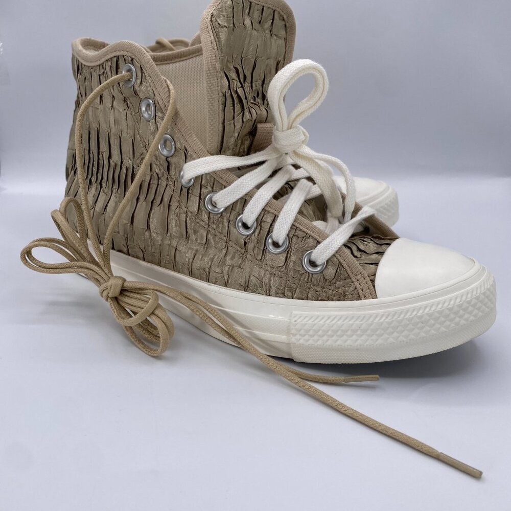 Converse Chuck Taylor All Star Wrinkled Satin Shoes Women's US 8.5 - Picture 4 of 16